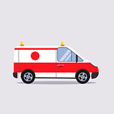 Insurance and Ambulance Vector Illustartion