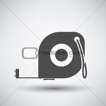 Constriction tape measure icon