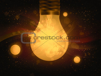 Light Bulb Abstract