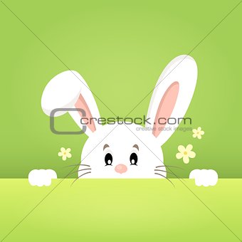 Image with lurking Easter bunny theme 1