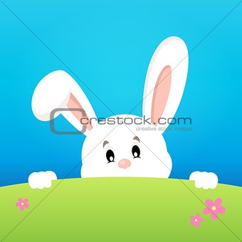 Image with lurking Easter bunny theme 2