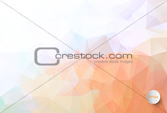 Abstract polygonal vector background