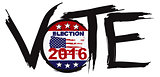 Vote 2016 Election Ink Brush Illustration