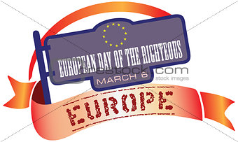 March 6th European Day of the Righteous