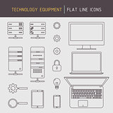Flat line technology equipment