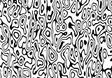 Zebra like circles pattern