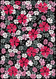 Abstract  floral pattern background
