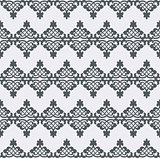 Vector seamless pattern. Monochrome graphic design