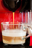 Coffee latte process