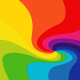 Colourful pattern with spectrum colors