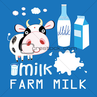 Bcow bottle milk