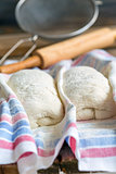 Preparation of bread at home.