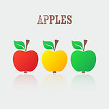 Vector apple icons