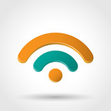 Wi-Fi symbol.