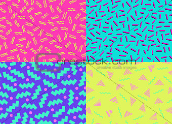 80s 90s Abstract Backgrounds