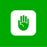 Vector hand icon