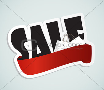 Big Sale Label Sign for Your Business. Vector Illustration