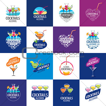 alcoholic cocktails logo