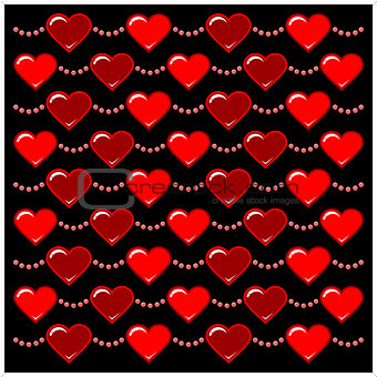 Heart Chain Pattern