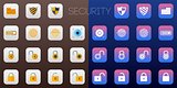 Security icons iOS styled