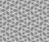 Seamless zigzag lines pattern. 
