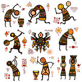 African ethnic patterns