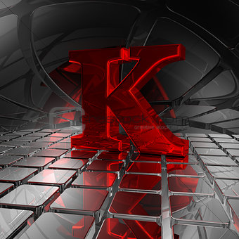 k in futuristic space