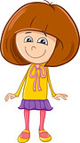 girl character cartoon illustration