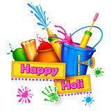 Happy Holi Background