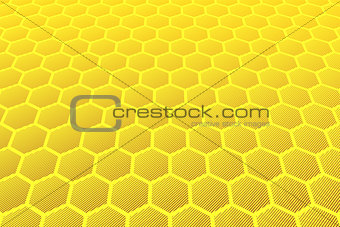 Honeycomb pattern. 