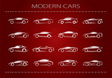 Modern cars logo