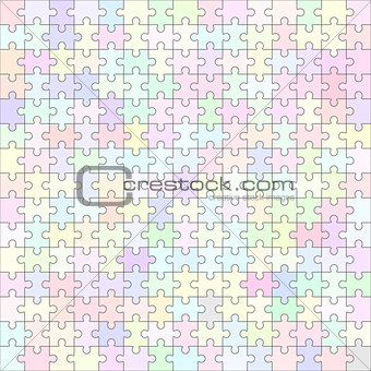 Jigsaw puzzle blank template 225 pieces