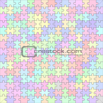 Jigsaw puzzle blank template 225 pieces