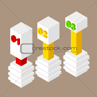 Abstract Creative concept background. Infographic design template. Business concept. Vector illustration EPS 10 for your design.