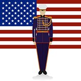 Conductor of of a military band USA-1
