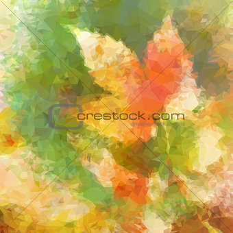 Abstract Pattern with Leaves