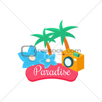 Summer Paradise. Vector Illustration