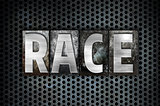 Race Concept Metal Letterpress Type
