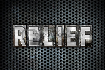 Relief Concept Metal Letterpress Type