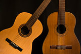 two Spanish guitars