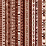 Brown carpet with african elements