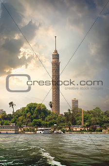 TV tower and Nile