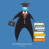 Business Education Concept. Trends and innovation in education. 