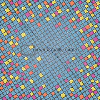 Multicolor Mosaic Background