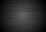 Abstract wavy black texture background