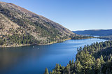 Twin lakes near Bridgeport, California