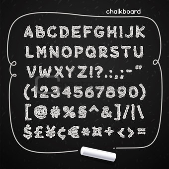 Chalkboard Doodle Font