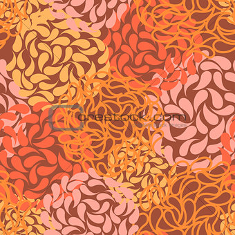 seamless floral background. color abstract wallpaper
