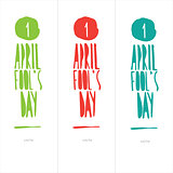 Illustration Celebrating April Fools Day