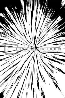 lines and scratches texture background vector illustration in black and white